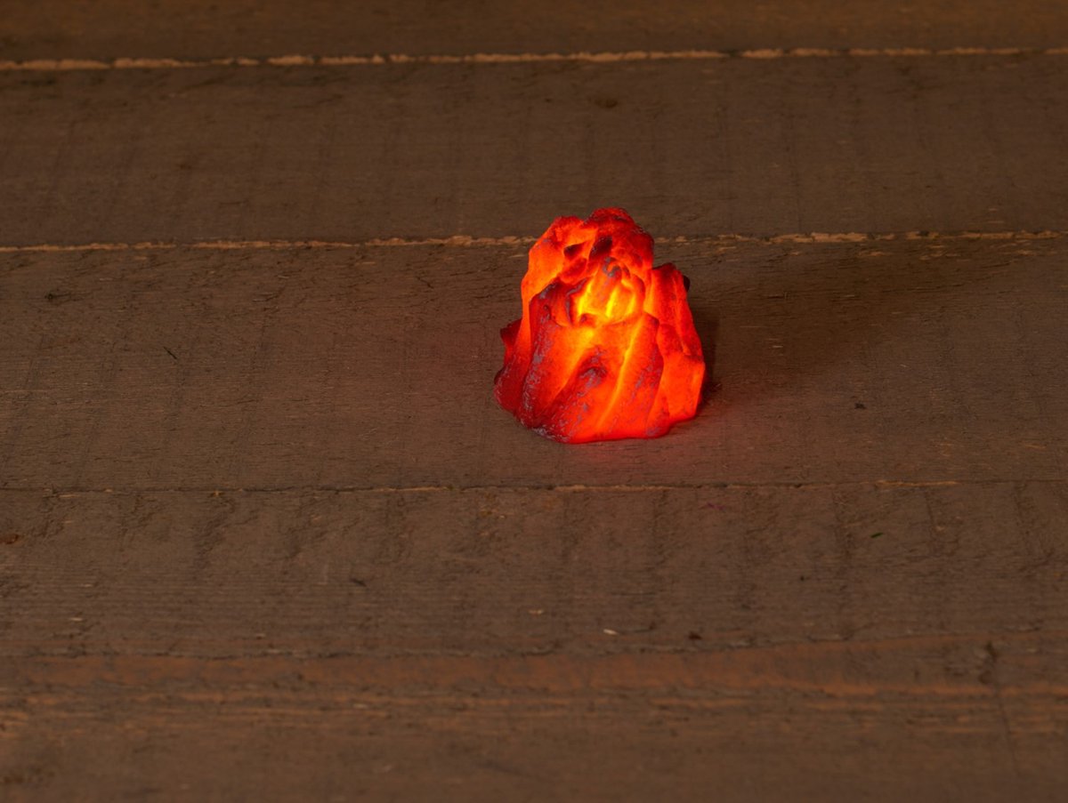 Vlam op batterijen 8x7cm