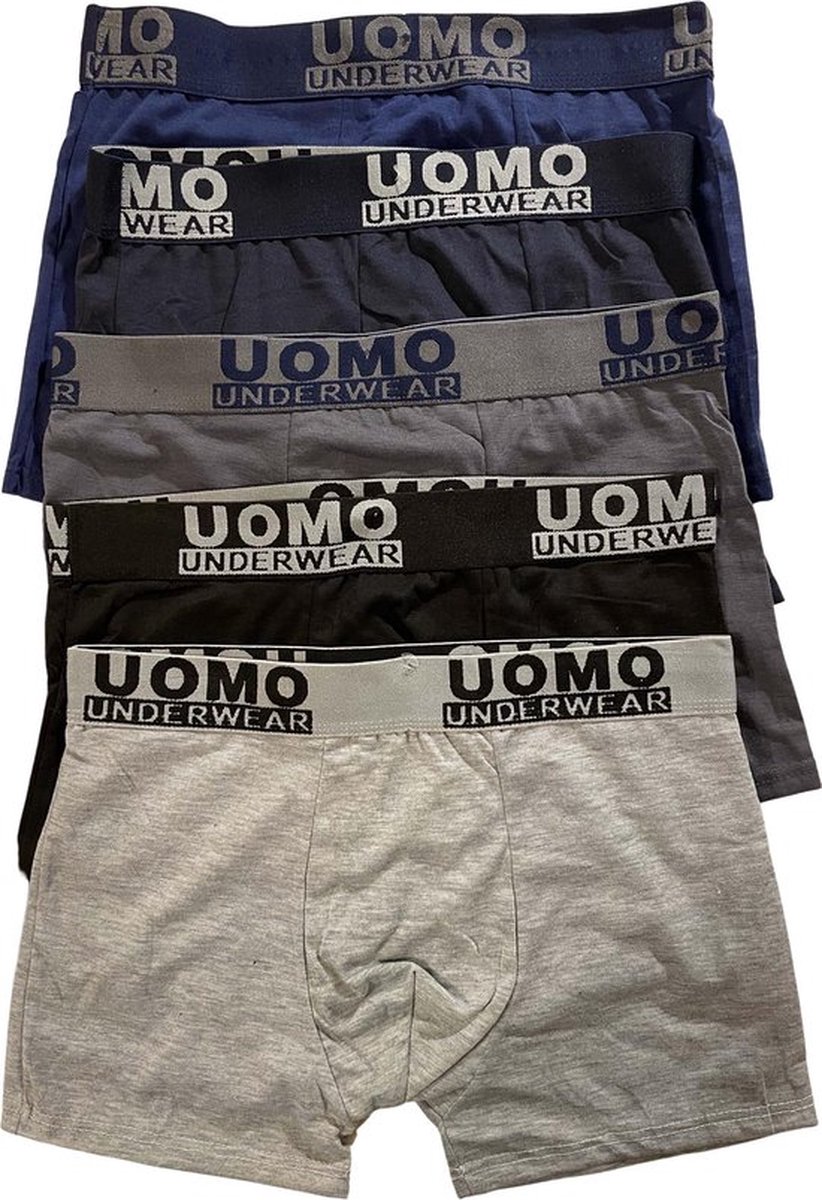 Premium Kwaliteit Heren Boxershort / Onderbroeken Set | 5 stuks | Gekleurd - Maat - M
