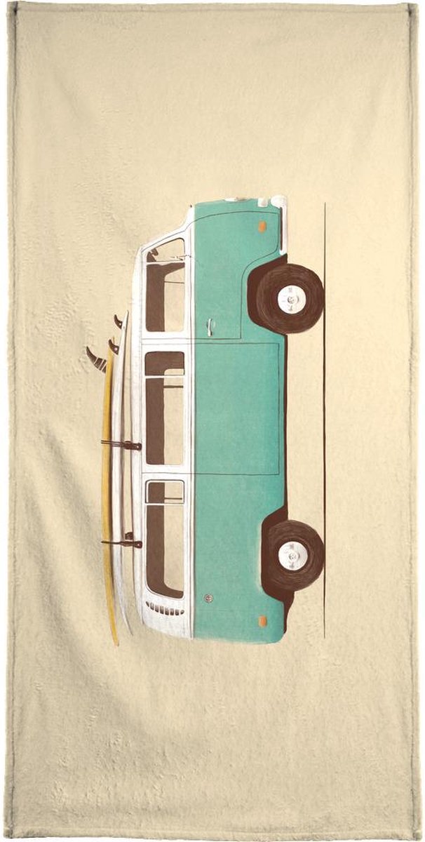 Blue Van - Handdoek