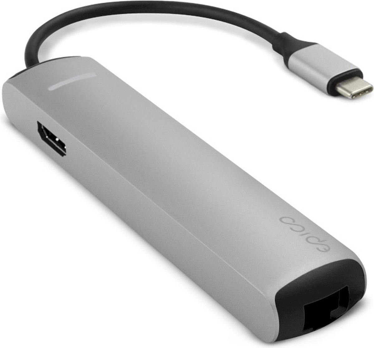Epico 9915112100019 laptop dock & poortreplicator USB 3.2 Gen 1 (3.1 Gen 1) Type-C Zwart, Zilver