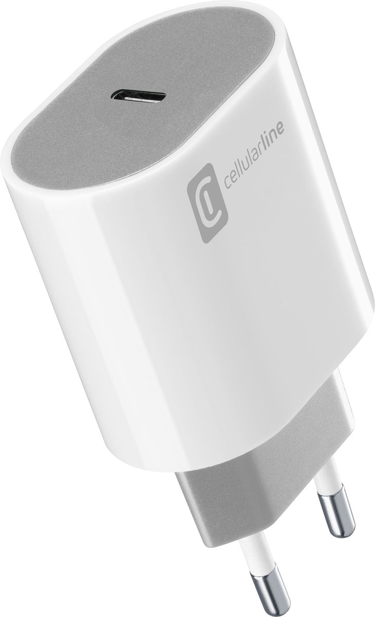 Cellularline 8018080433115 Smartphone, Universeel Wit AC Binnen
