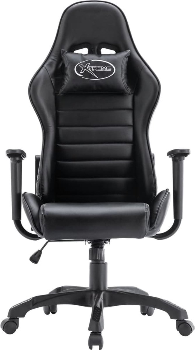 Prolenta Premium - Racestoel kunstleer zwart
