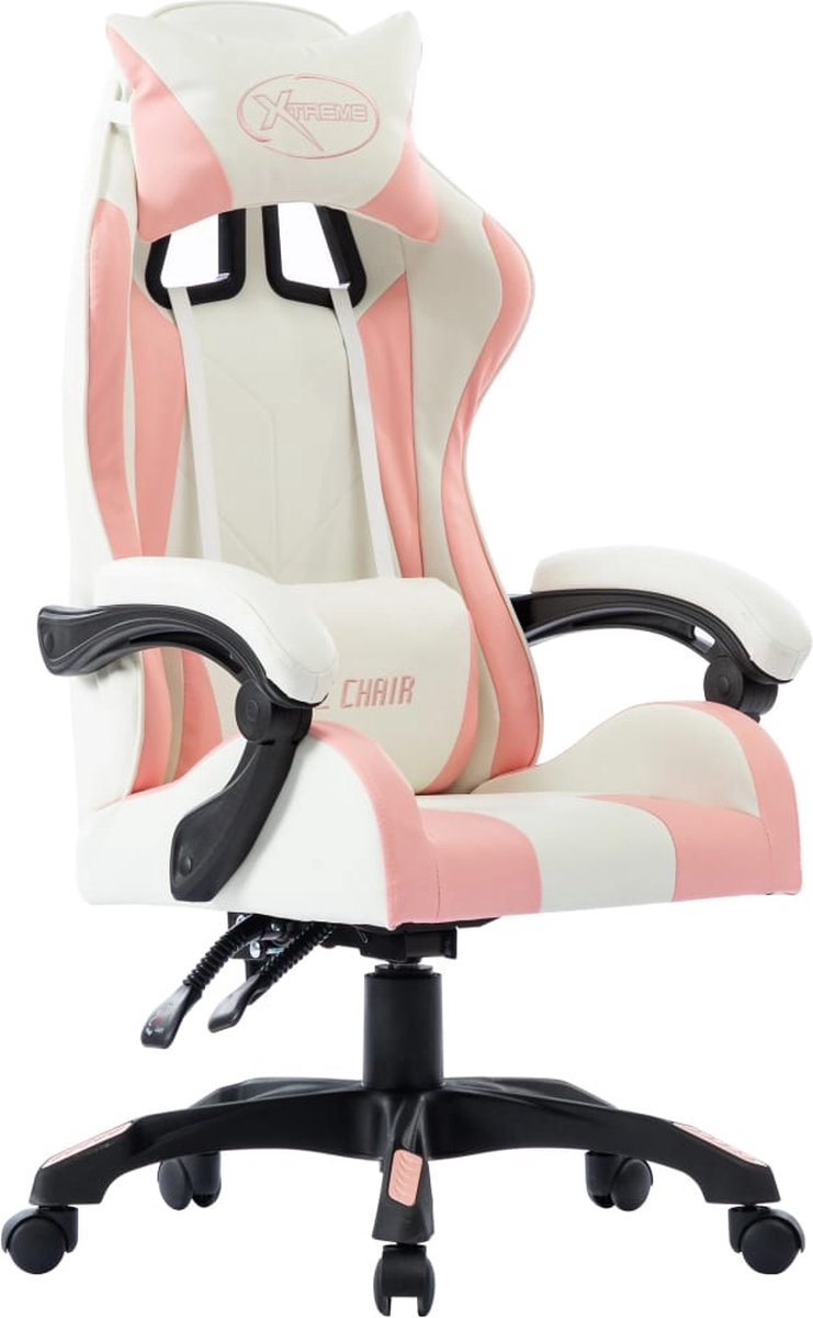 Prolenta Premium - Racestoel kunstleer roze