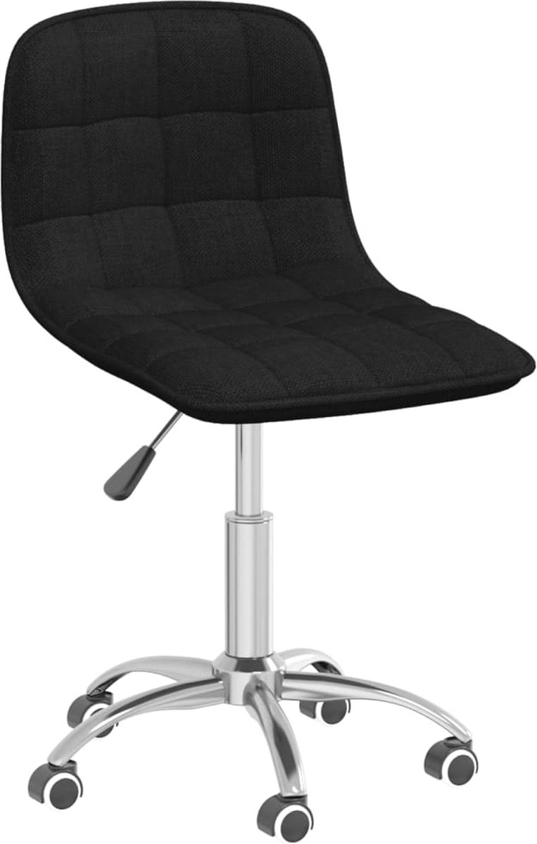 Prolenta Premium - Kantoorstoel draaibaar stof zwart