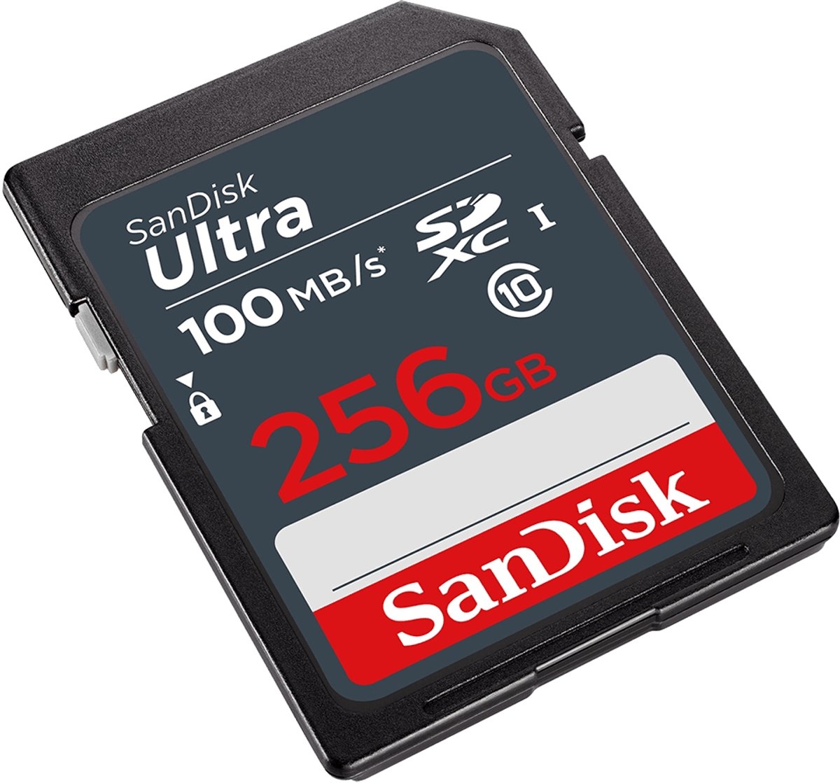 Micro SD geheugenkaart met adapter SanDisk SDSDUNR 256 GB