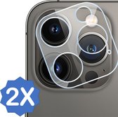 2x Geschikt voor iPhone 14 / 14 Plus Camera Screenprotector - Geschikt voor iPhone 14 / 14 Plus Screen Protector Gehard Glas Camera Cover
