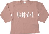 Baby longsleeve - Tuttebel - Roze - Maat 56 - Kraamcadeau - Babyshower - Newborn - T-shirt met lange mouw