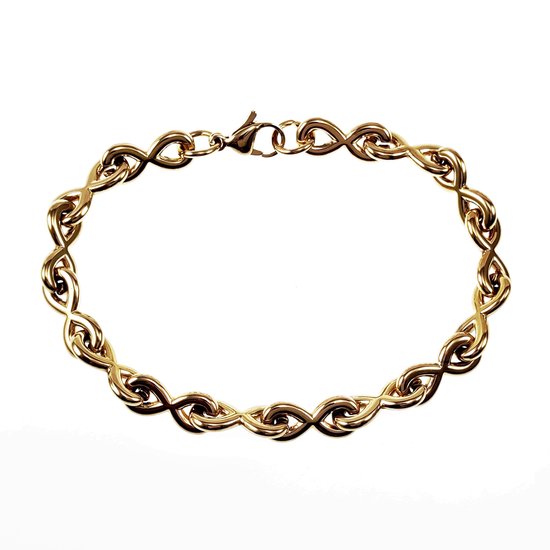 infinity armband in zilver met hanger in zilver