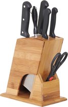 Janse - Bloc à Couteaux - Organisateur de couteaux - Porte-couteaux de cuisine - Rangement des couteaux - Couteaux standard