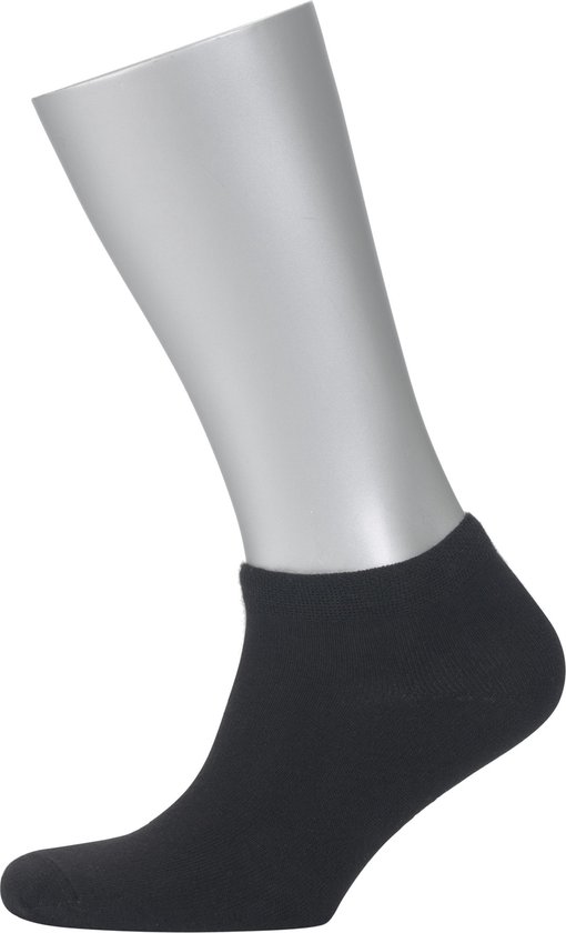 YouShow Sneakersokken heren dames 10 paar korte halve sokken kwarter katoen unisex, 20 x wit, 43-46 EU