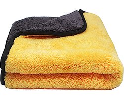 CEZETCLEAN Microvezeldoek - Droogdoek - wassen/poetsen/drogen auto, motor, scooter, camper - 60 x 90 cm - 800GSM