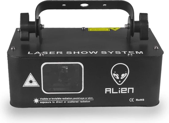 Alien® Laser Beam - Disco Light - Système de spectacle laser - 500MW |  bol.com