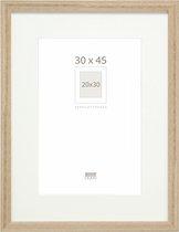 Deknudt Frames Cadre photo - Naturel avec passe-partout - S66KH1 P1 - Pour photo: 20x30 cm | 30x45 cm