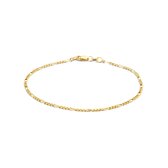 Marie Celeste Armband Figaro 1,8 mm - Goud