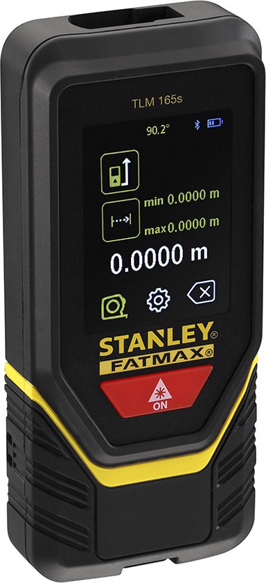 Stanley STHT1-77409 Laser Rangefinder/Rangefinder TLM50 (with one-button click measurement, measuring range 0.15m to 15m, /- 3mm measurement accuracy, compact bi-material housing Stanley STHT1-77409 Laser Rangefinder/Rangefinder TLM50 (with one-button click measurement, measuring range 0.15m to 15m, /- 3mm measurement accuracy, compact bi-material housing