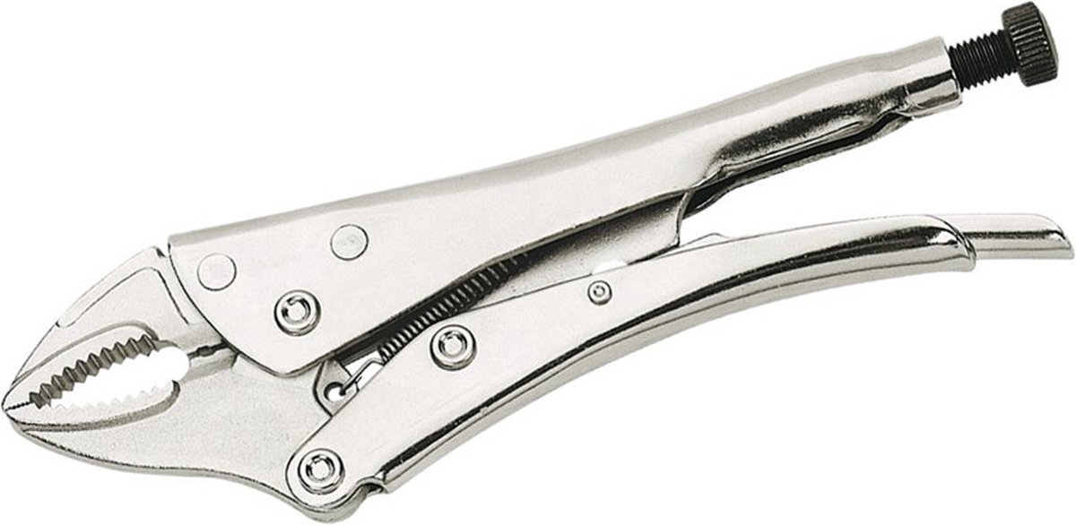 Bahco 2953-200 Klemtang met gebogen bekken zonder knipper