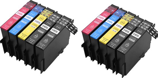 IPEXNL compatible avec les cartouches d'encre Epson 603/603XL 10 cartouches  d'encre