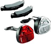 Reelight Verlichtingsset Sl120 Flash Dynamo V-brake/rollerbrake