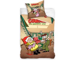 Cartoon Network Dekbedovertrek Courage The Cowardly Dog 140 X 200 Cm - 70 X 90 Cm - Katoen