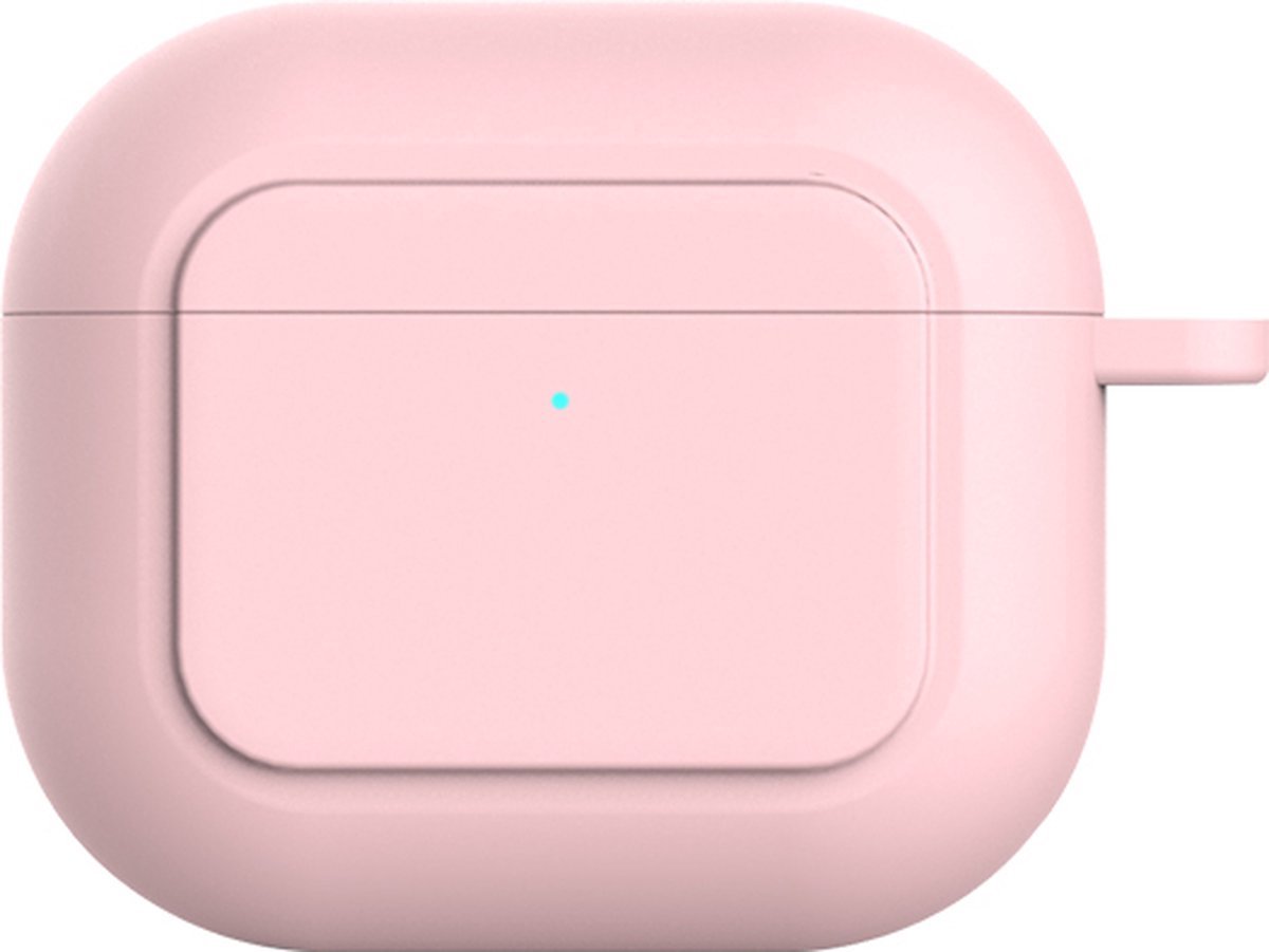 Siliconen beschermhoesje - geschikt voor airpods 3 - licht roze