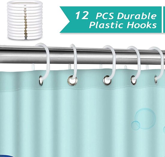 Douche gordijn douchegordijn premium kwaliteit luxe douche