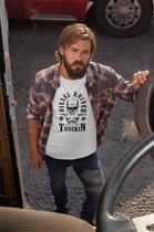 Rick & Rich Keep on Trucking - T-shirt XL - Diesel Driver Skull 1991 tshirt - t shirt heren met print - Trucker tshirt - t shirt heren ronde hals - Diesel Driver shirt