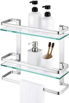 "Badkamer plank - luxe badkamer plank - bathroom mirror shelf "