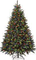 Royal Christmas® Sapin de Noël artificiel Washington 150 cm | Éclairage LED multicolore