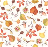 Ambiente - Papieren Servetten Autumn Details 25 - FSC Mix - 12.5x12.5 cm