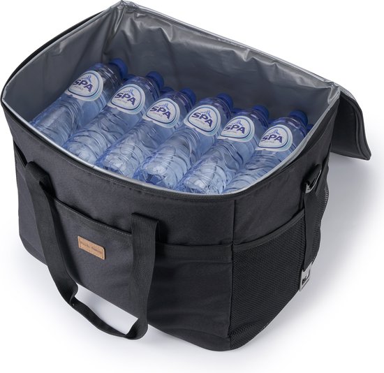 Sac isotherme 4 couches Packaway - Lunch Bag 40 litres - Zwart