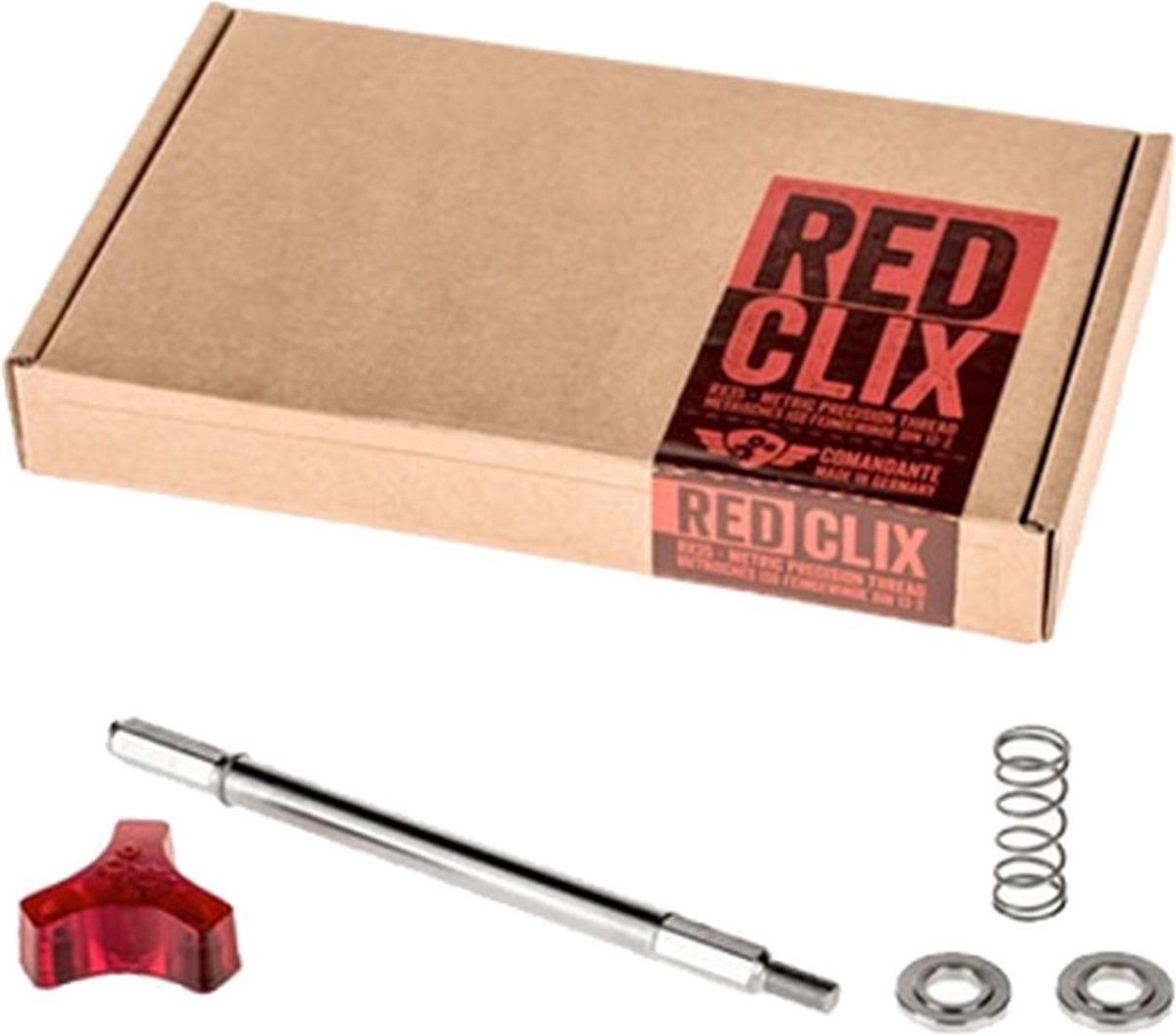 Comandante Red Clixx C40 precisie kliksysteem handmolen