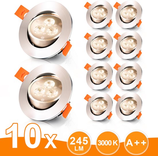 Ampoule LED G9 7W Dimmable équivalent 70W Halogène, 700LM, Économie d'énergie Sans Scintillement
