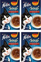 4x Felix - Countryside Selectie - Kattensoep - 6x48g