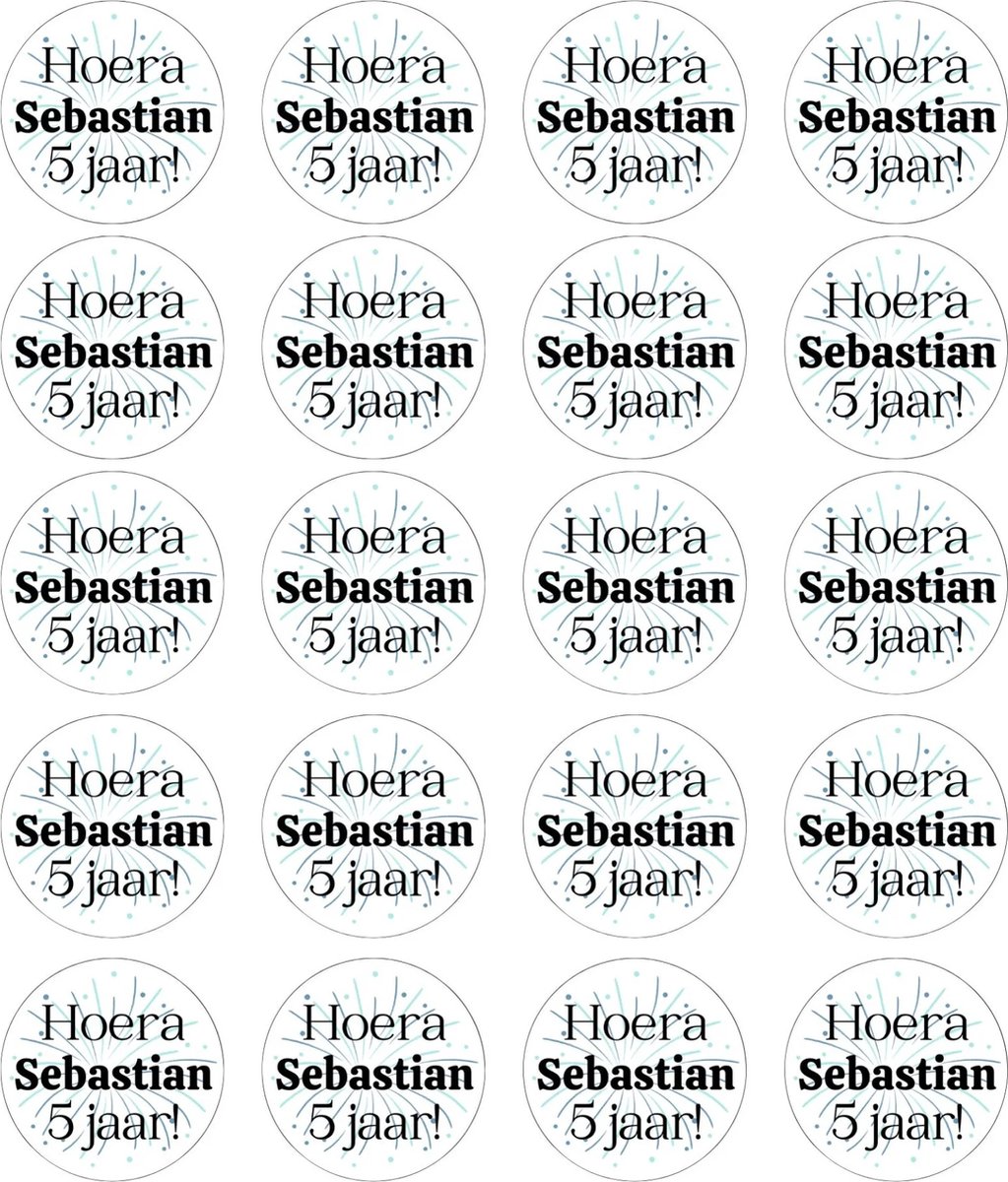 Gepersonaliseerde stickers :: Lintjes & Pakjes