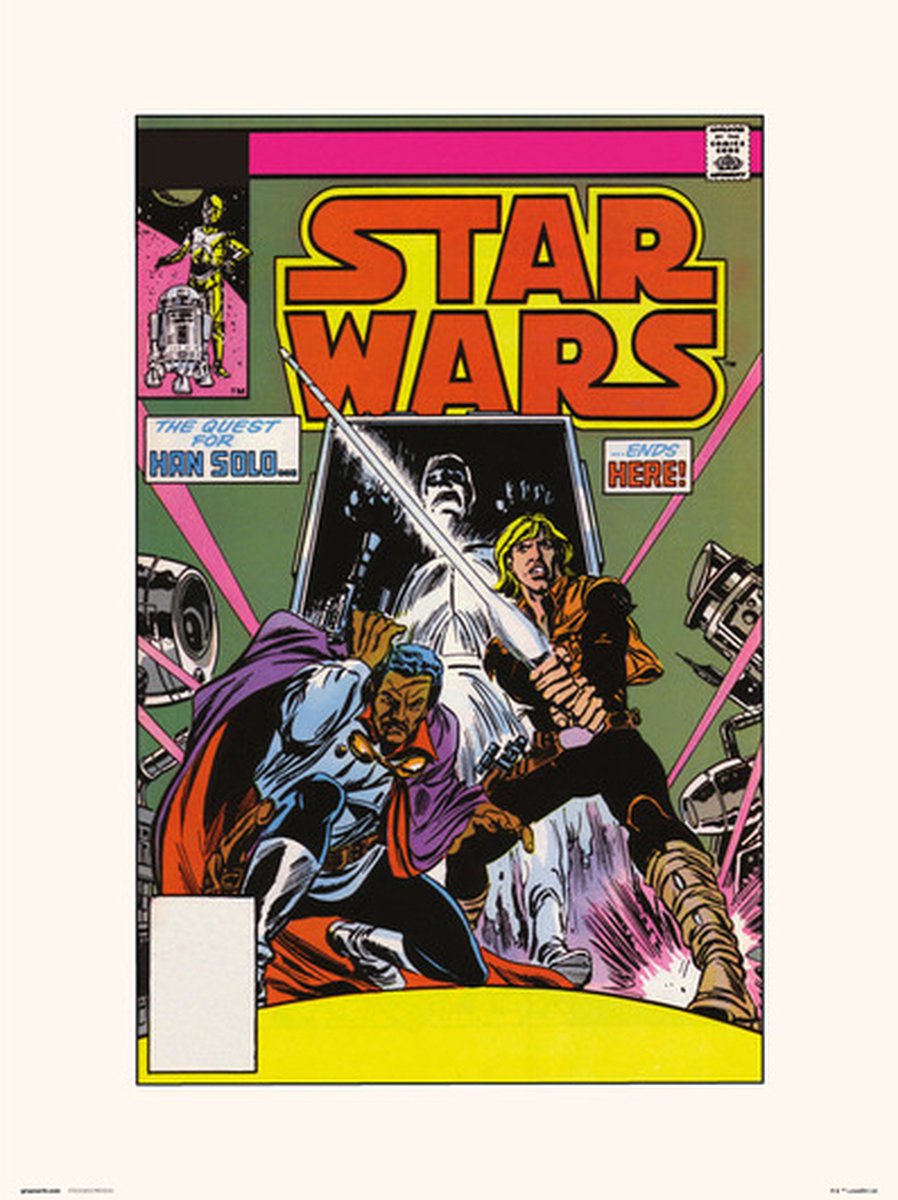 Grupo Erik STAR WARS 71 RETURN TO STENOS - Art Print 30x40 cm