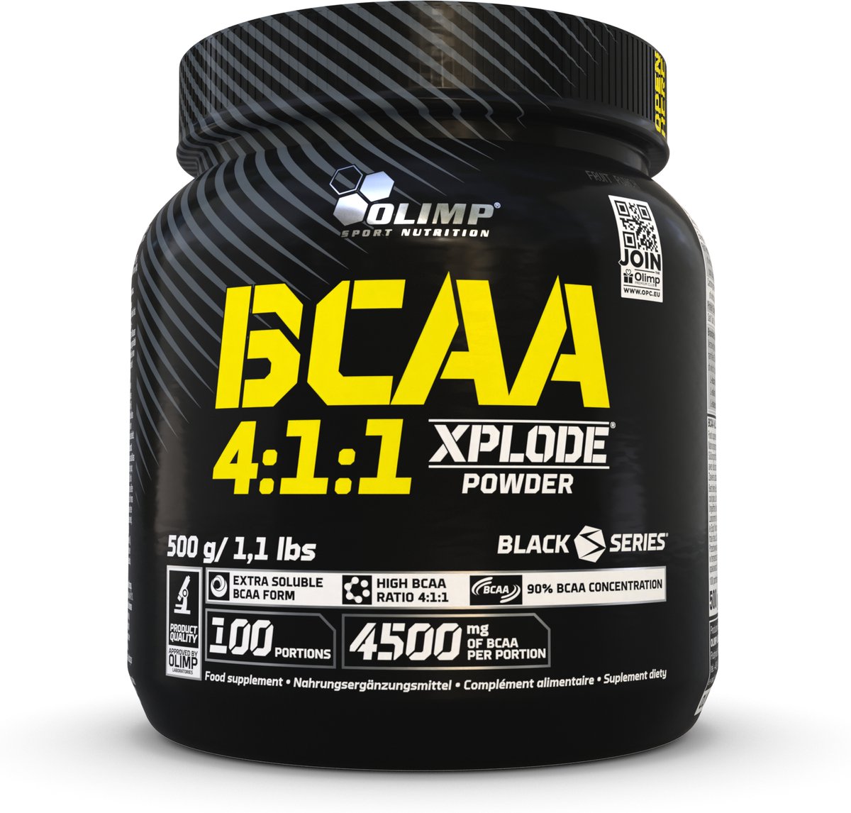 Goedkoopste BCAA 4 1 1 Xplode Powder 500gr Fruit Punch