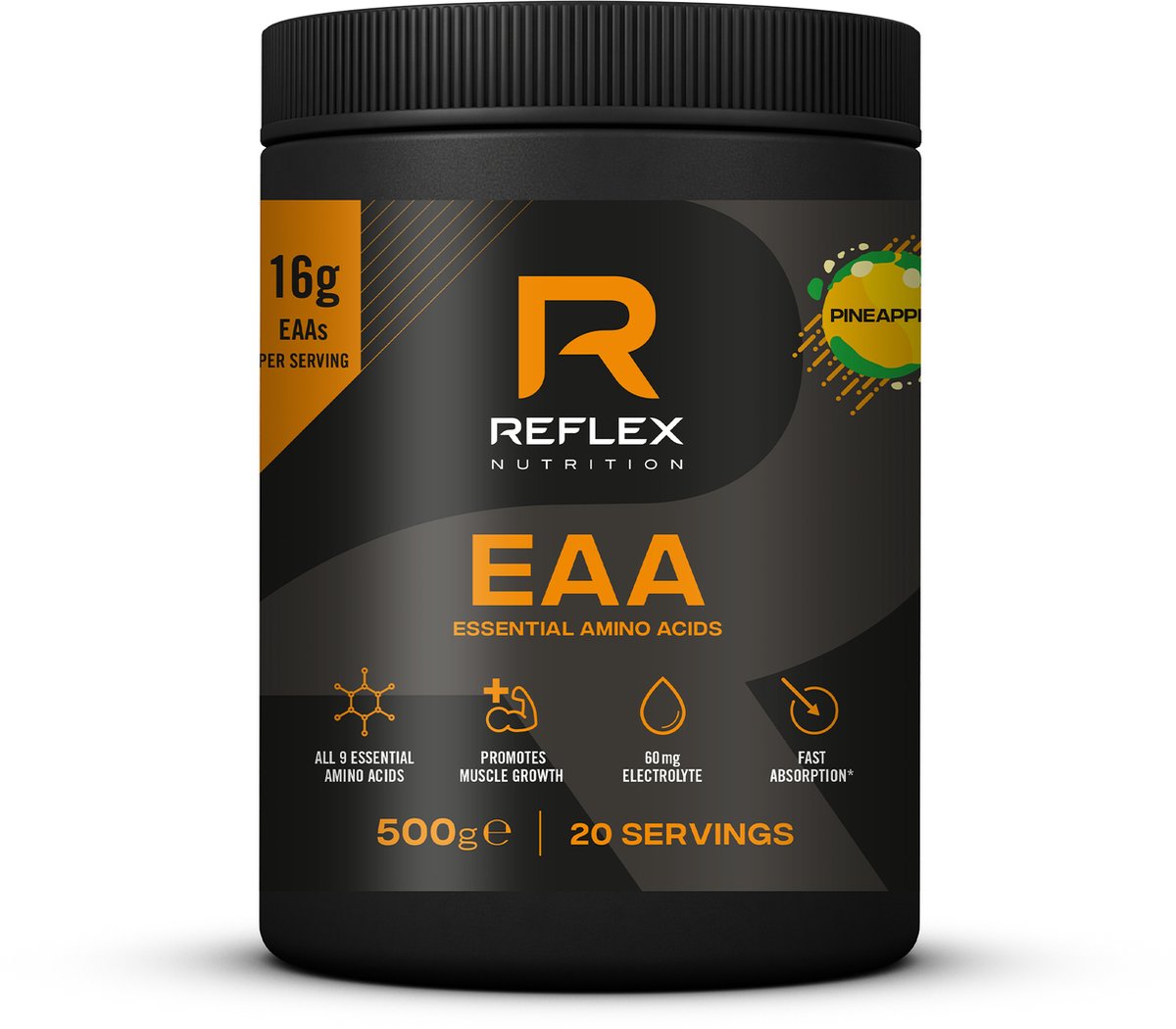 Goedkoopste Reflex Nutrition EAA (500g) Pineapple - Aminozuren - EAA
