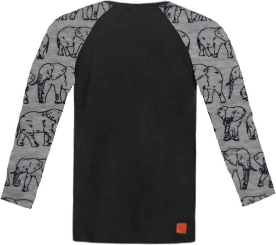 Chemise gris éléphant noir
