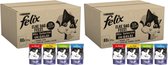 2x Felix - Elke Dag Feest Mix Selectie in Gelei Multipack - Kattenvoer - 80x85g