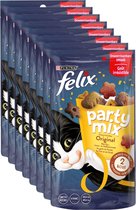 8x Felix Party Mix -  Original Mix - Kattensnacks - 60g