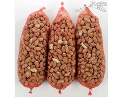 3 pinda netjes gepeld - verpakt - 3x 200gram -