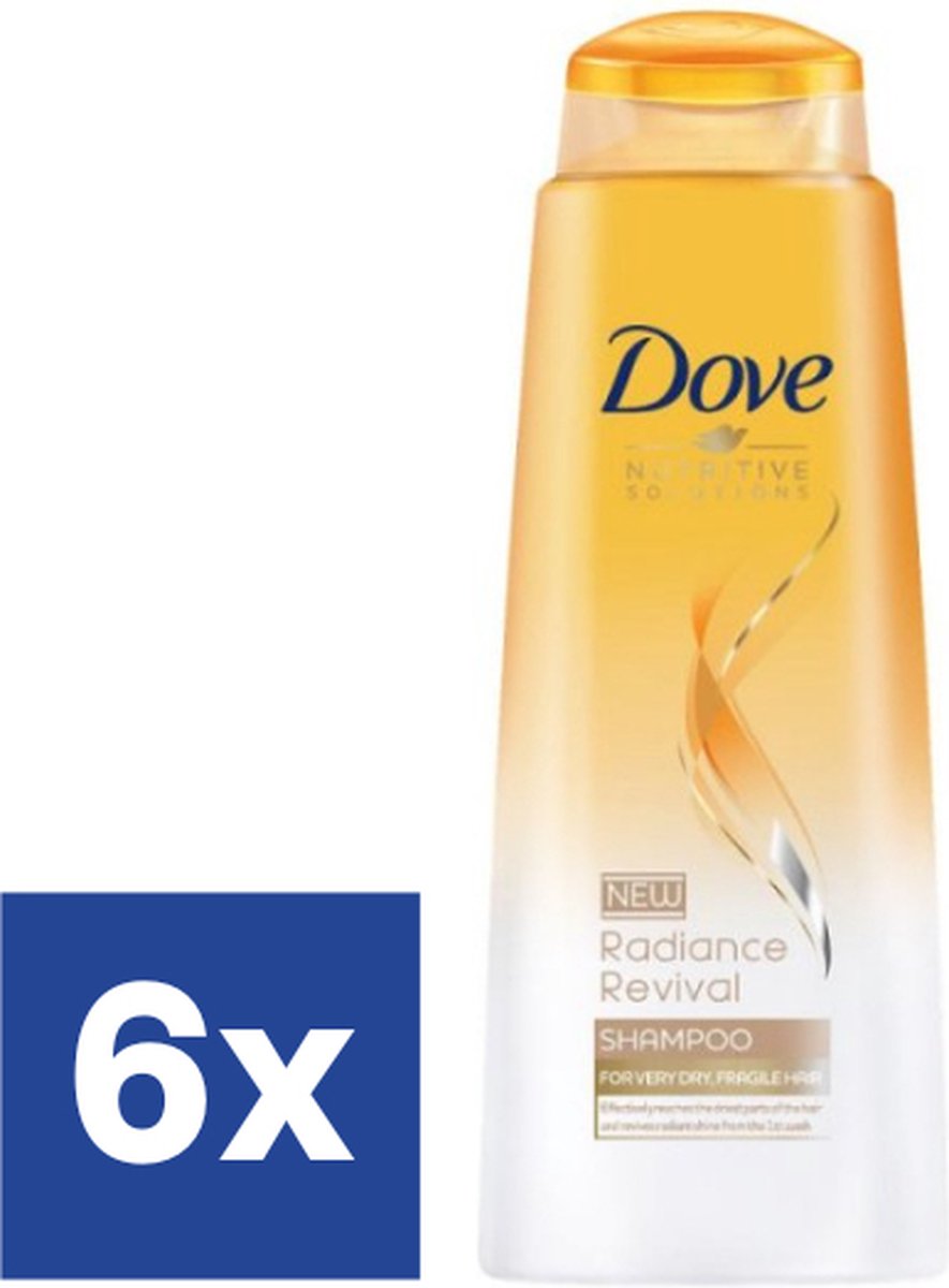 Dove Nutritive Solutions Radiance Revival Shampoo (Voordeelverpakking) - 6 x 250 ml