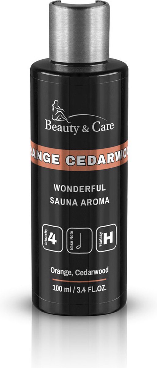 Beauty & Care - Sinaasappel Cederhout opgiet - 100 ml - sauna geuren