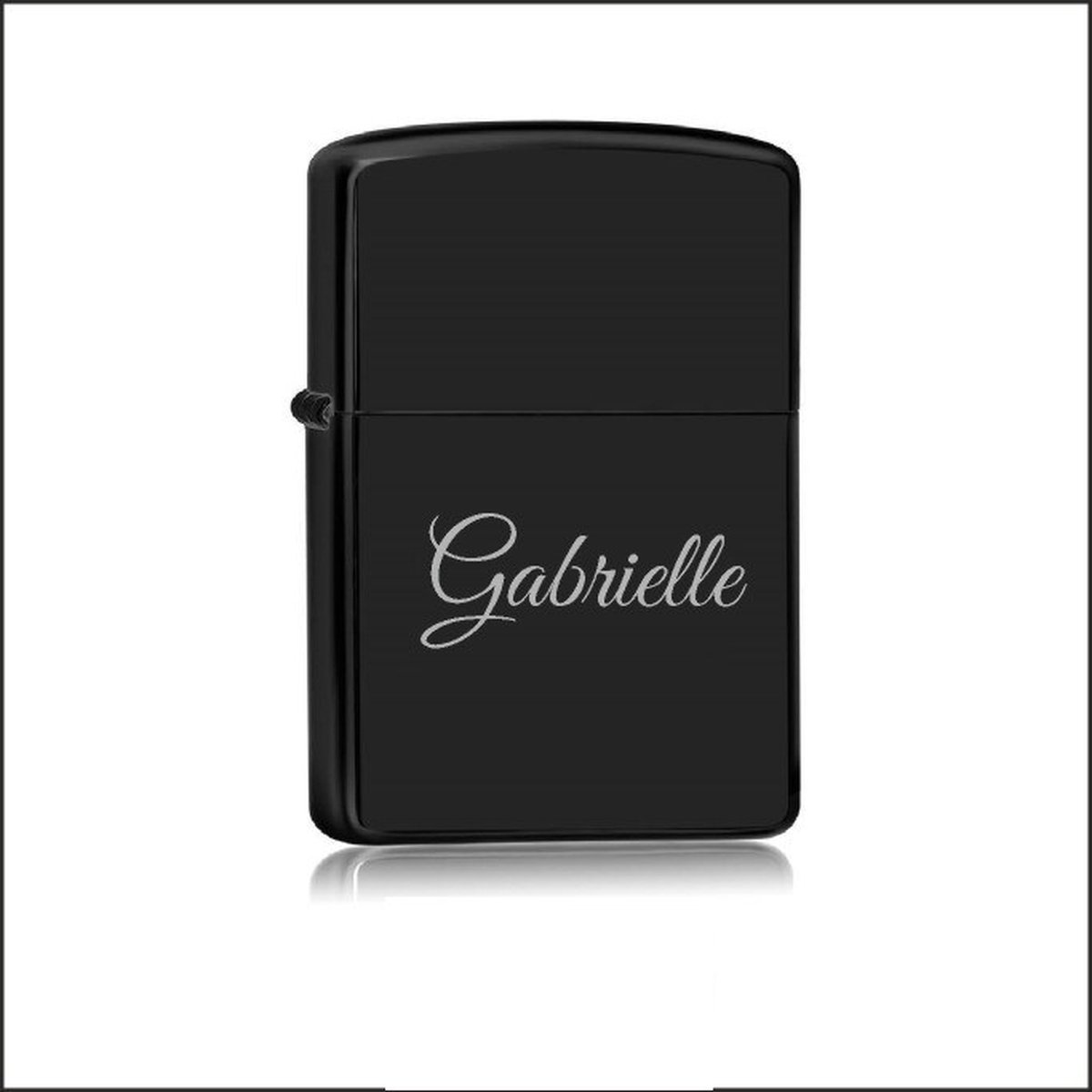 Goedkoopste Aansteker Zwart Met Naam - Gabrielle