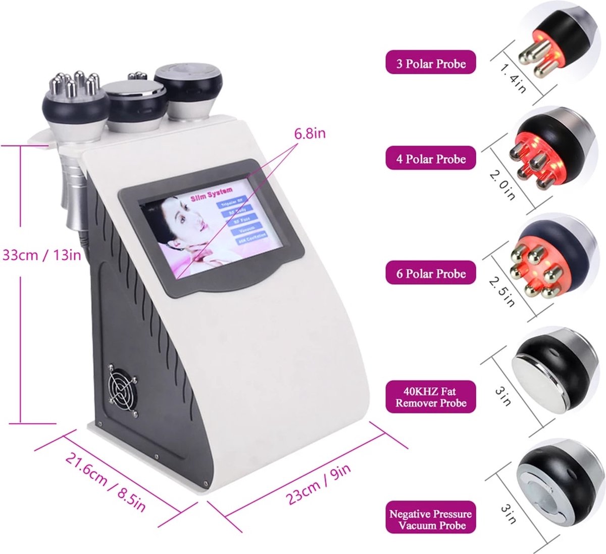 Nieuwe multifonction à ultrasons * MACHINE DE CAVITATION * 40Khz