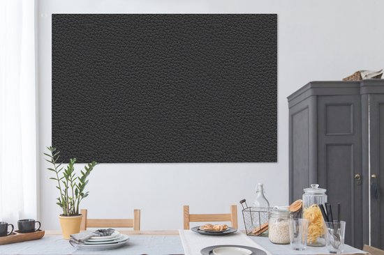 Canvas schilderij 150x100 cm - Wanddecoratie Leer - Structuur - Dierenhuid - Muurdecoratie woonkamer - Slaapkamer decoratie - Kamer accessoires - Schilderijen