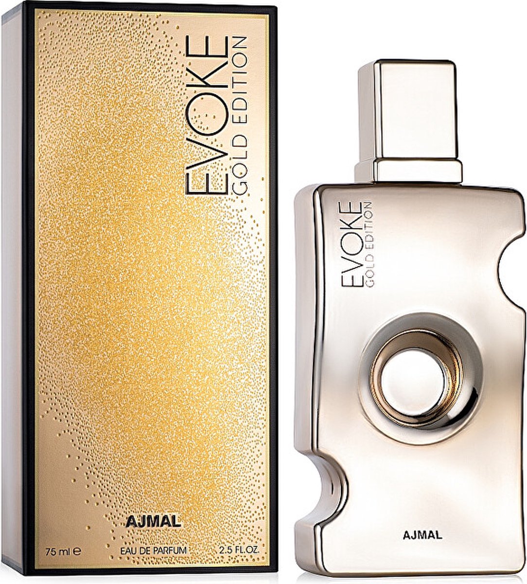 Ajmal Evoke Gold Eau De Parfum Spray 75 Ml Pour Femmes | bol.com
