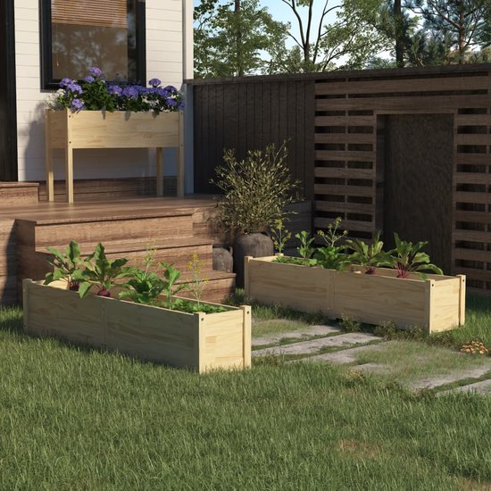 Kit de jardinières surélevées profondes pour grandes jardinières, plantes d' extérieur, jardinières de jardin surélevées en plastique pour patio, jardin, porche, terrasse, pour planter des fleurs, des Kit de jardinières surélevées profondes pour grandes jardinières, plantes d' extérieur, jardinières de jardin surélevées en plastique pour patio, jardin, porche, terrasse, pour planter des fleurs, des