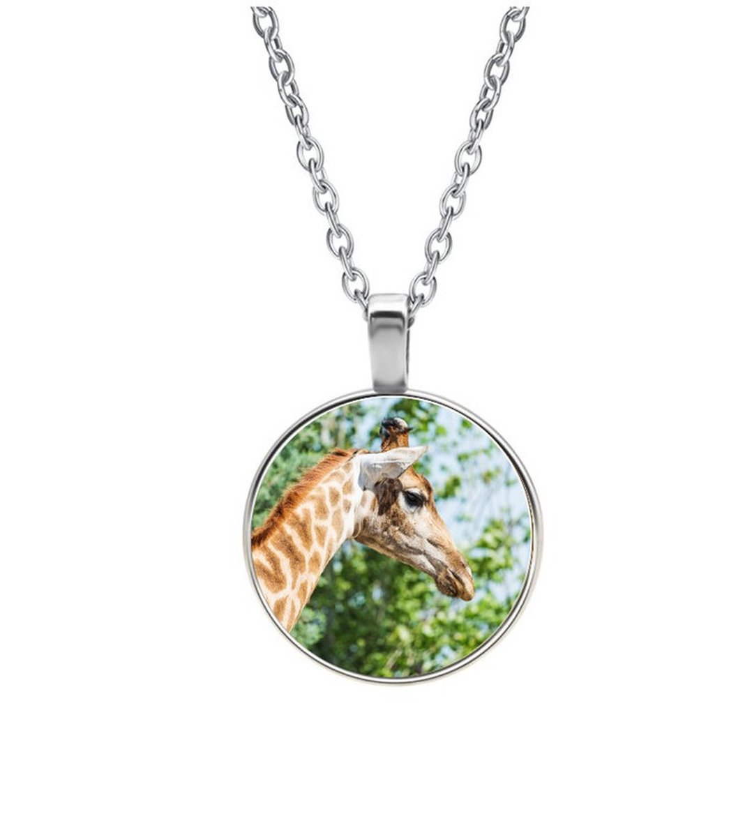 Ketting Glas - Giraffe