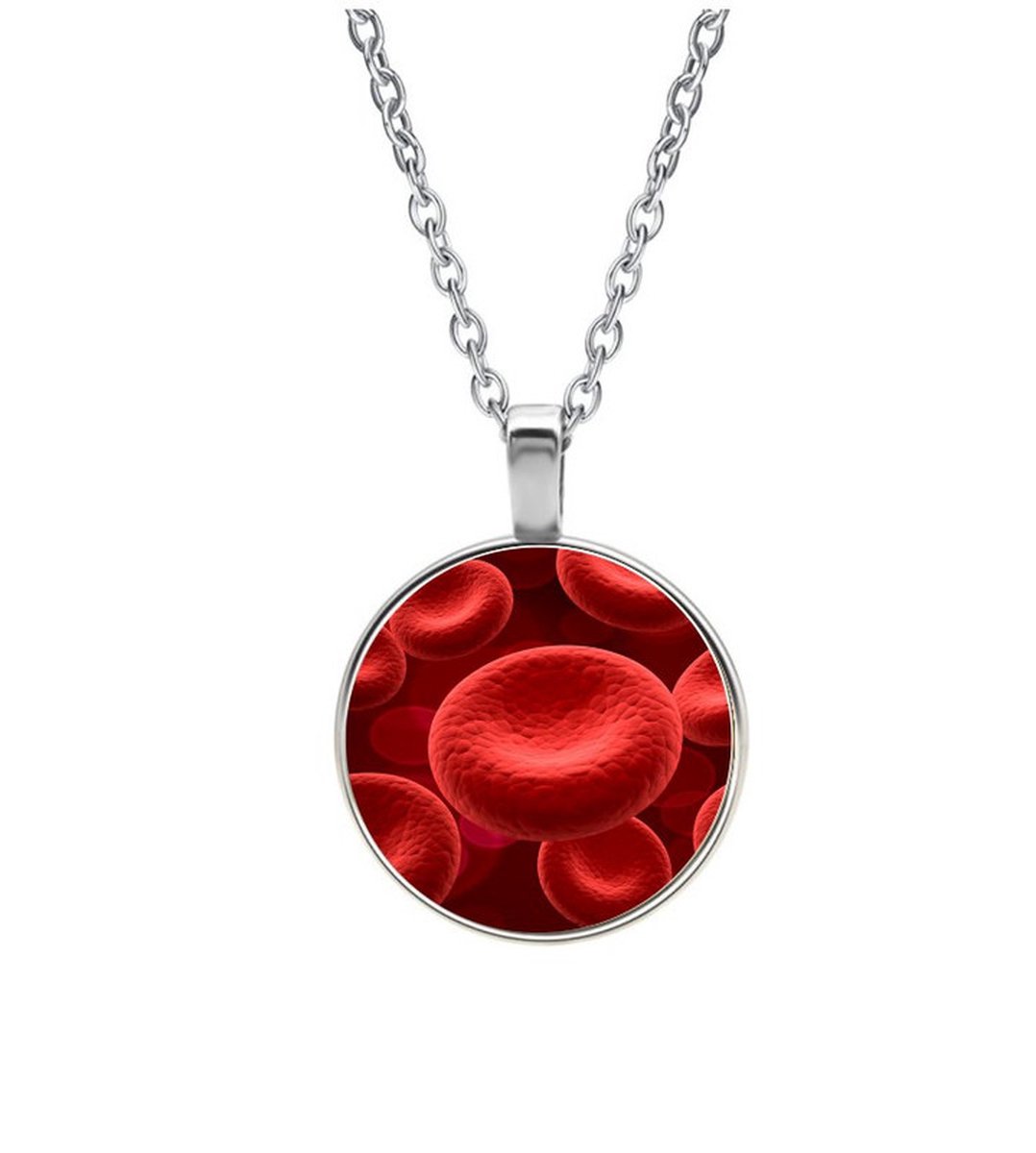Ketting Glas - Rode Bloedlichamen